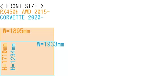 #RX450h AWD 2015- + CORVETTE 2020-
